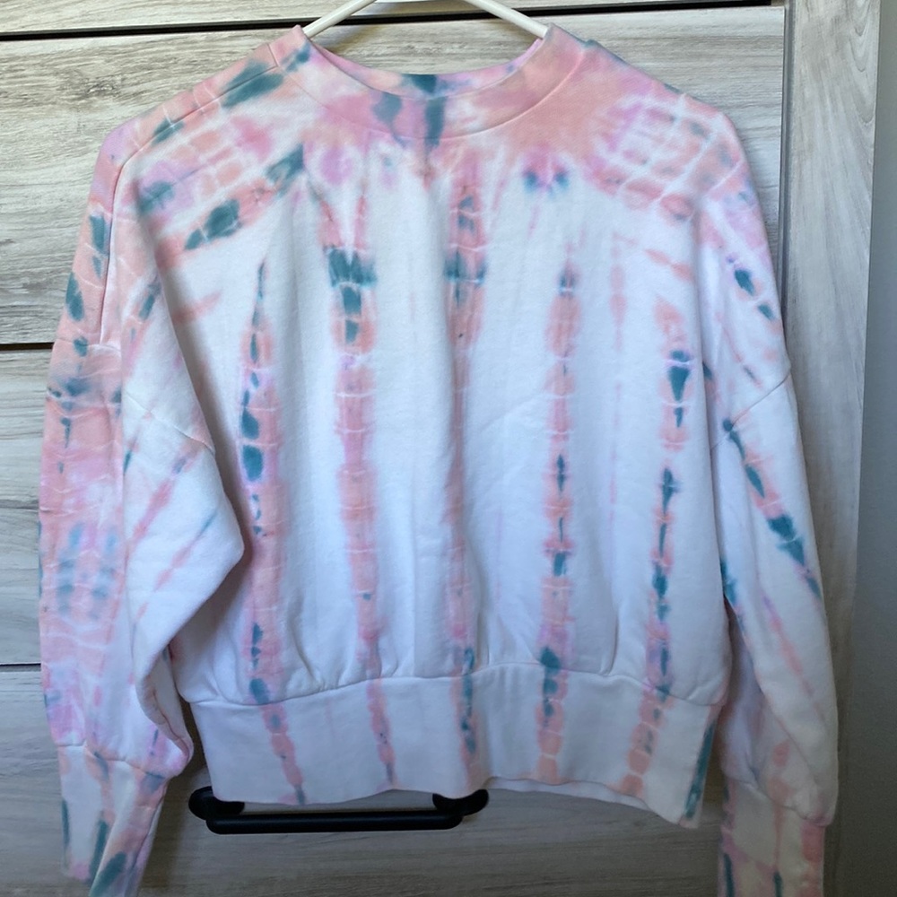 Specially Dyed Crew-Neck Sweatshirt for Women